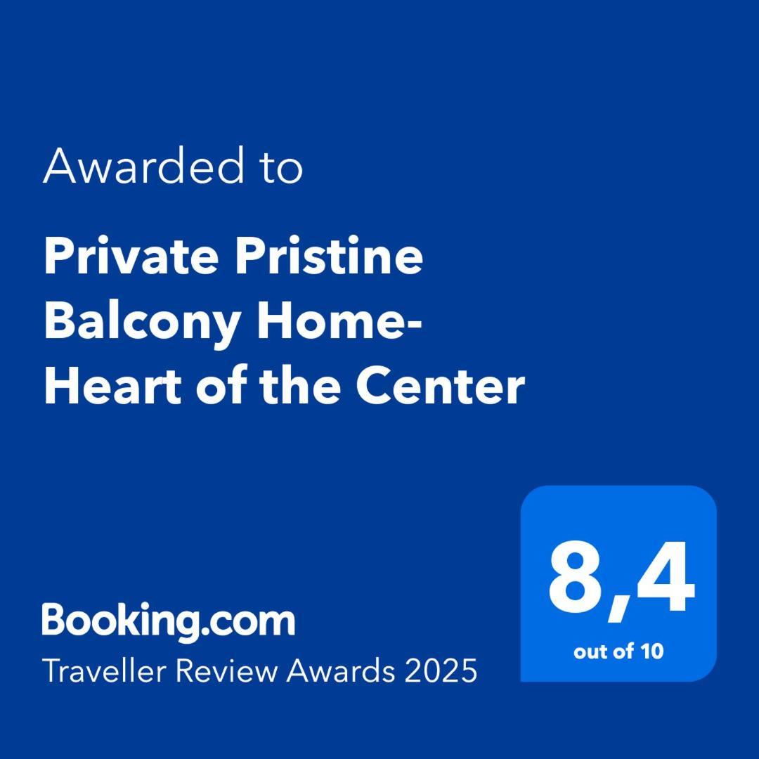 Private Pristine Balcony Home- Heart Of The Center Thessaloniki Exterior photo